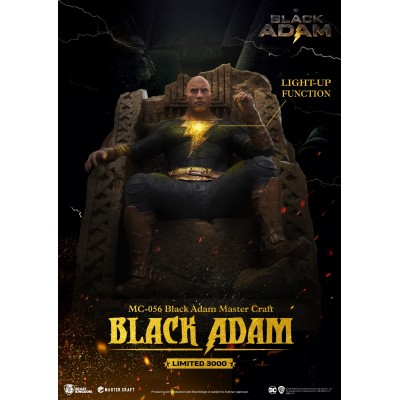 BEAST KINGDOM BLACK ADAM MOVIE 38CM MASTER CRAFT STATUE FIGURE