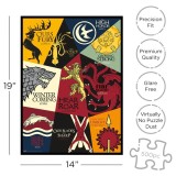 AQUARIUS ENT GAME OF THRONES MOTTOS 500 PCS PUZZLE JIGSAW 50X35CM