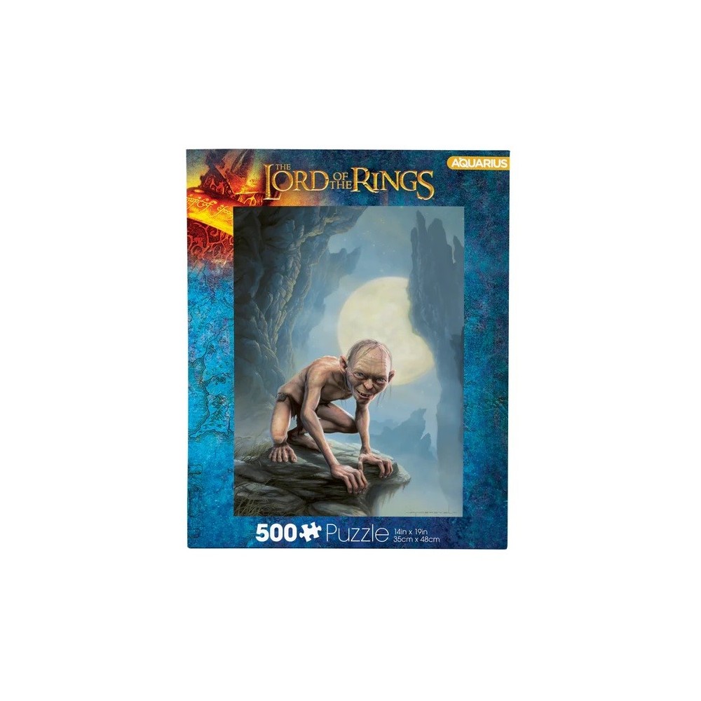 AQUARIUS ENT LORD OF THE RINGS GOLLUM 500 PCS PUZZLE JIGSAW 50X35CM