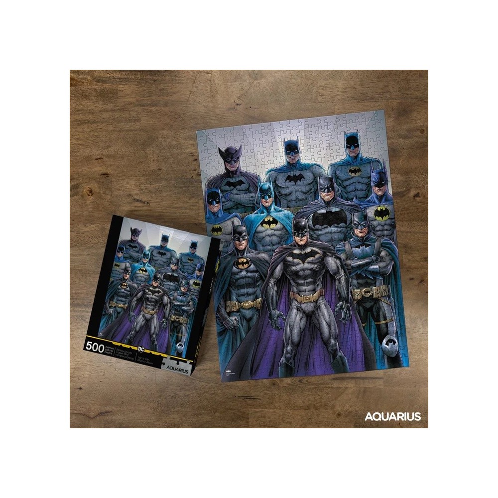 AQUARIUS ENT DC COMICS BATMAN SUITS 500 PCS PUZZLE JIGSAW 50X35CM