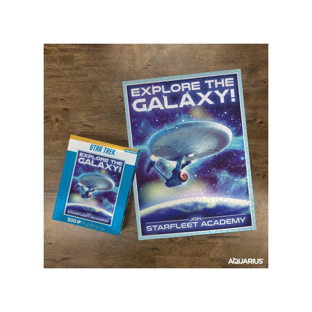 STAR TREK 500 PCS PUZZLE 50X35CM AQUARIUS ENT