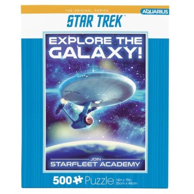 STAR TREK 500 PCS PUZZLE 50X35CM AQUARIUS ENT