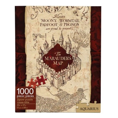 HARRY POTTER THE MARAUDER'S MAP 1000 PCS PUZZLE 51X69CM AQUARIUS ENT