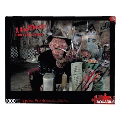 NIGHTMARE ON ELM STREET FREDDY KRUEGER 1000 PCS PUZZLE 51X71CM AQUARIUS ENT