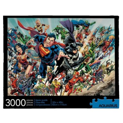 AQUARIUS ENT DC COMICS SUPERHEROES 3000 PCS JIGSAW PUZZLE 80X112CM