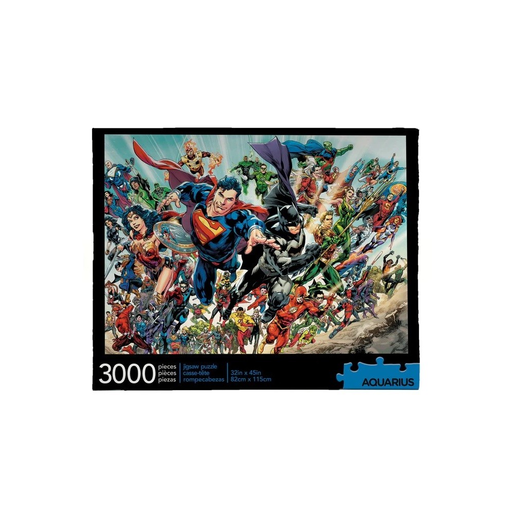AQUARIUS ENT DC COMICS SUPERHEROES 3000 PCS JIGSAW PUZZLE 80X112CM