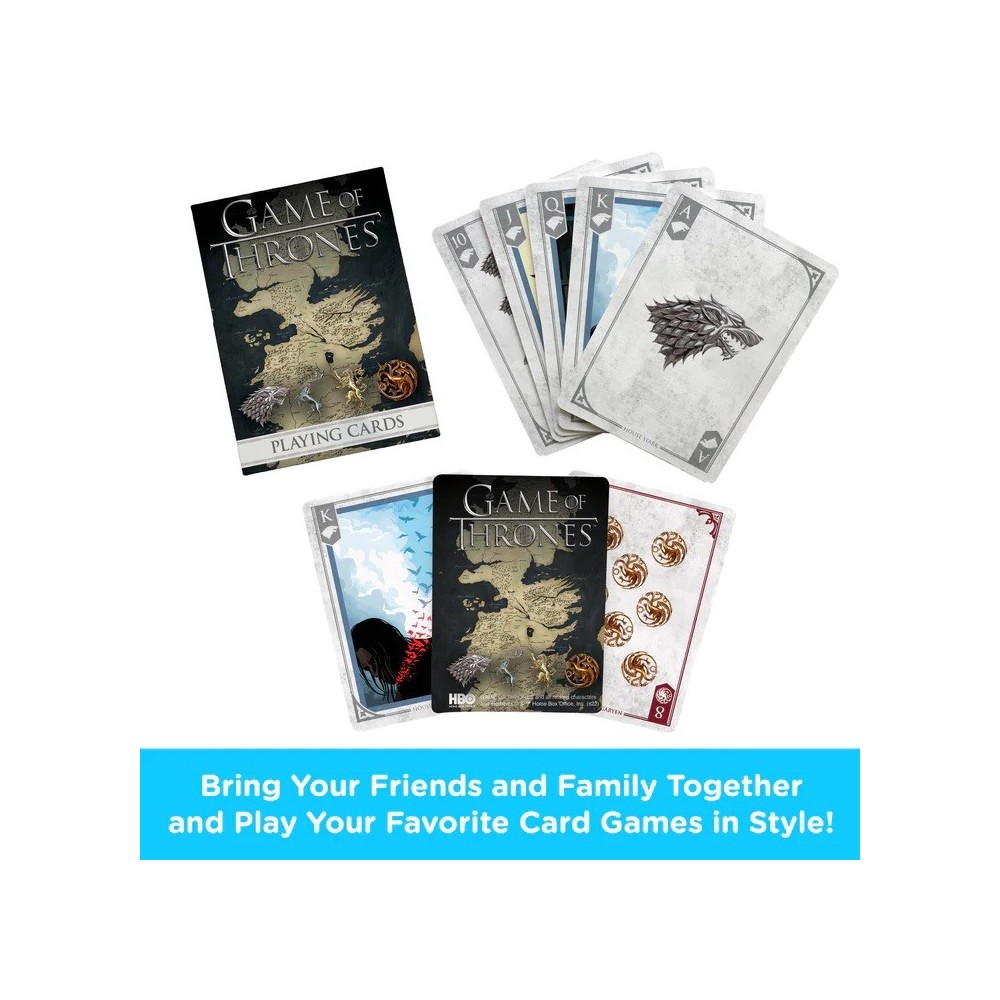 AQUARIUS ENT GAME OF THRONES POKER PLAYING CARDS
