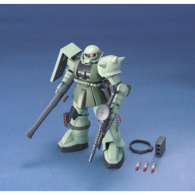 HIGH GRADE HGUC MS-06 ZAKU II MASS PRODUCTION TYPE 1/144 MODEL KIT BANDAI