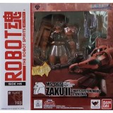THE ROBOT SPIRITS - ZAKU II CHAR'S CUSTOM ANIME VER GUNDAM ACTION FIGURE BANDAI