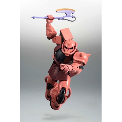THE ROBOT SPIRITS - ZAKU II CHAR'S CUSTOM ANIME VER GUNDAM ACTION FIGURE BANDAI