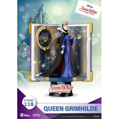 D-STAGE STORY BOOK BIANCANEVE E I SETTE NANI REGINA GRIMHILDE STATUA FIGURE DIORAMA BEAST KINGDOM