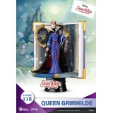 BEAST KINGDOM D-STAGE STORY BOOK SNOW WHITE AND THE SEVEN DWARFS QUEEN GRIMHILDE STATUE FIGURE DIORAMA