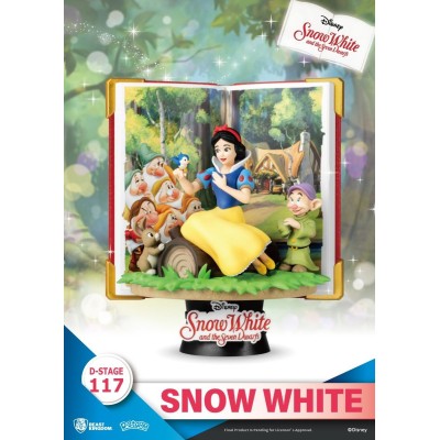 BEAST KINGDOM D-STAGE STORY BOOK SNOW WHITE AND THE SEVEN DWARFS STATUE FIGURE DIORAMA