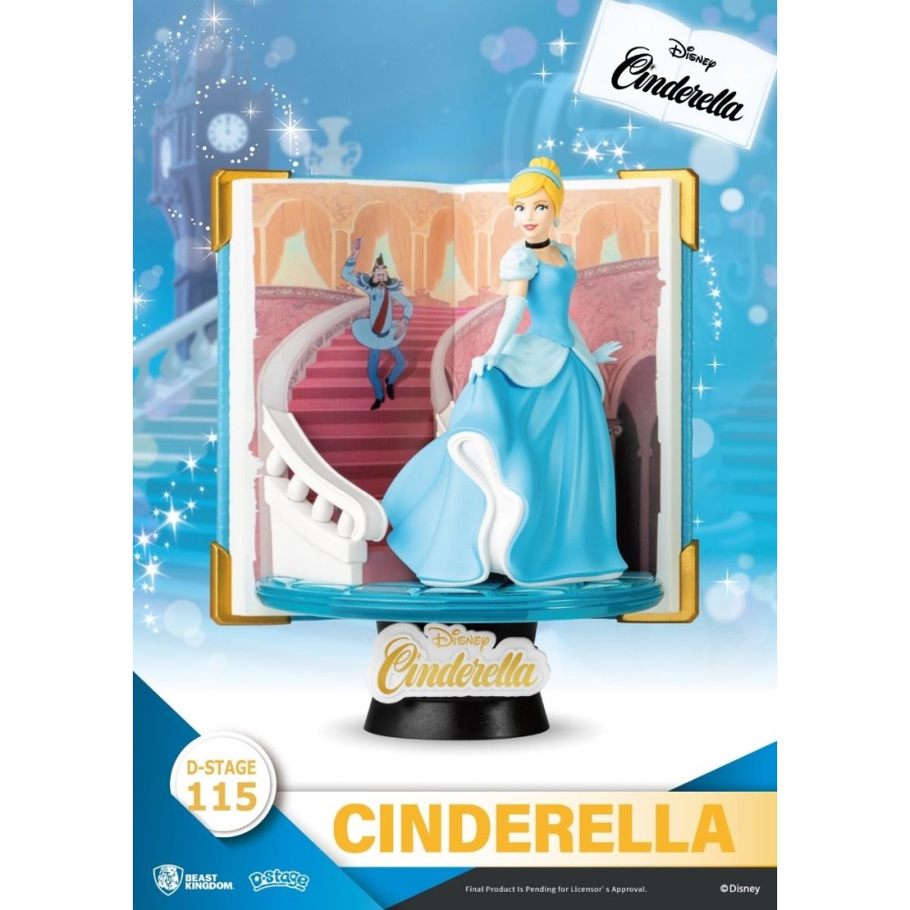 D-STAGE STORY BOOK CENERENTOLA STATUA FIGURE DIORAMA BEAST KINGDOM