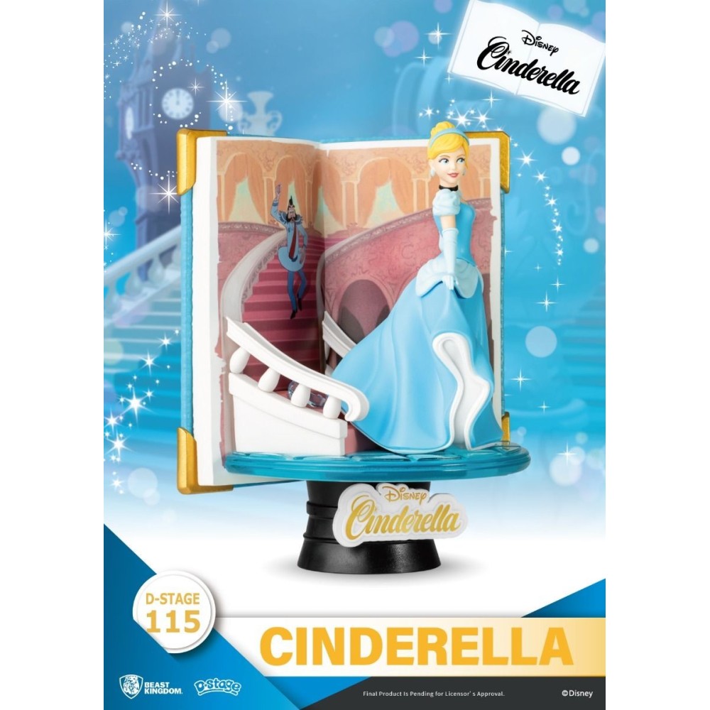 D-STAGE STORY BOOK CENERENTOLA STATUA FIGURE DIORAMA BEAST KINGDOM