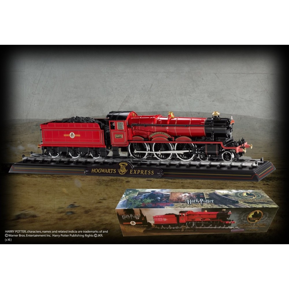 NOBLE COLLECTIONS HARRY POTTER - TRENO HOGWARTS EXPRESS DIE CAST METALLO REPLICA