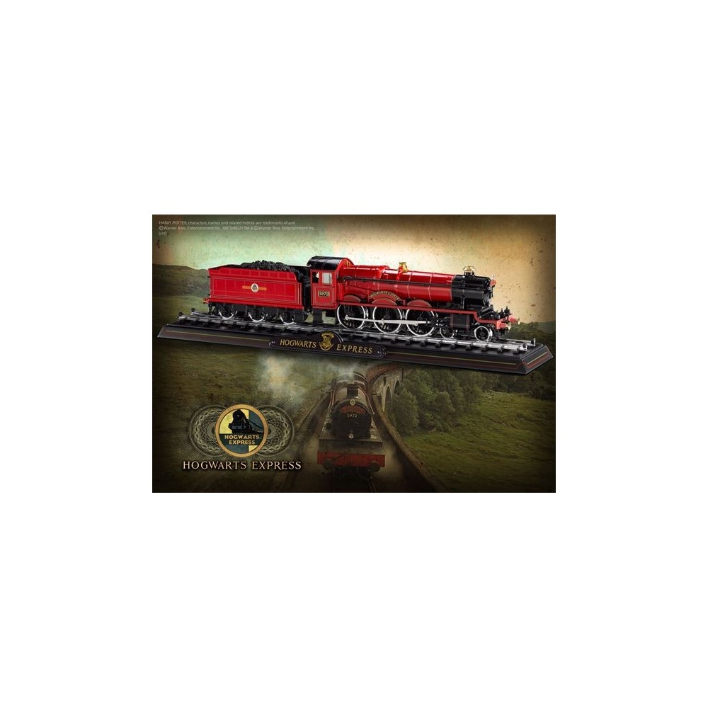 NOBLE COLLECTIONS HARRY POTTER - TRENO HOGWARTS EXPRESS DIE CAST METALLO REPLICA