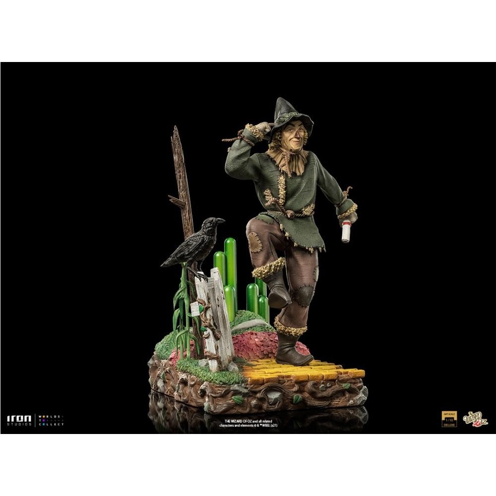IRON STUDIOS THE WIZARD OF OZ SCARECROW DELUXE 1/10 ART SCALE STATUE FIGURE
