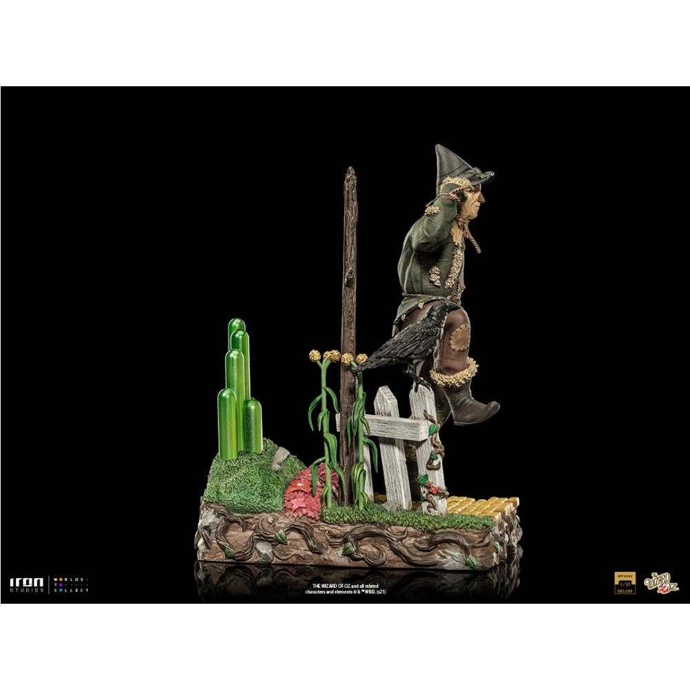 IL MAGO DI OZ SCARECROW 1/10 ART SCALE DELUXE STATUA FIGURE IRON STUDIOS