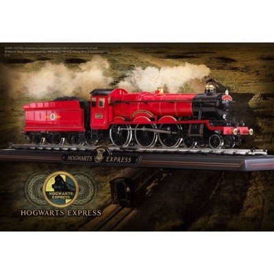 NOBLE COLLECTIONS HARRY POTTER - TRENO HOGWARTS EXPRESS DIE CAST METALLO REPLICA