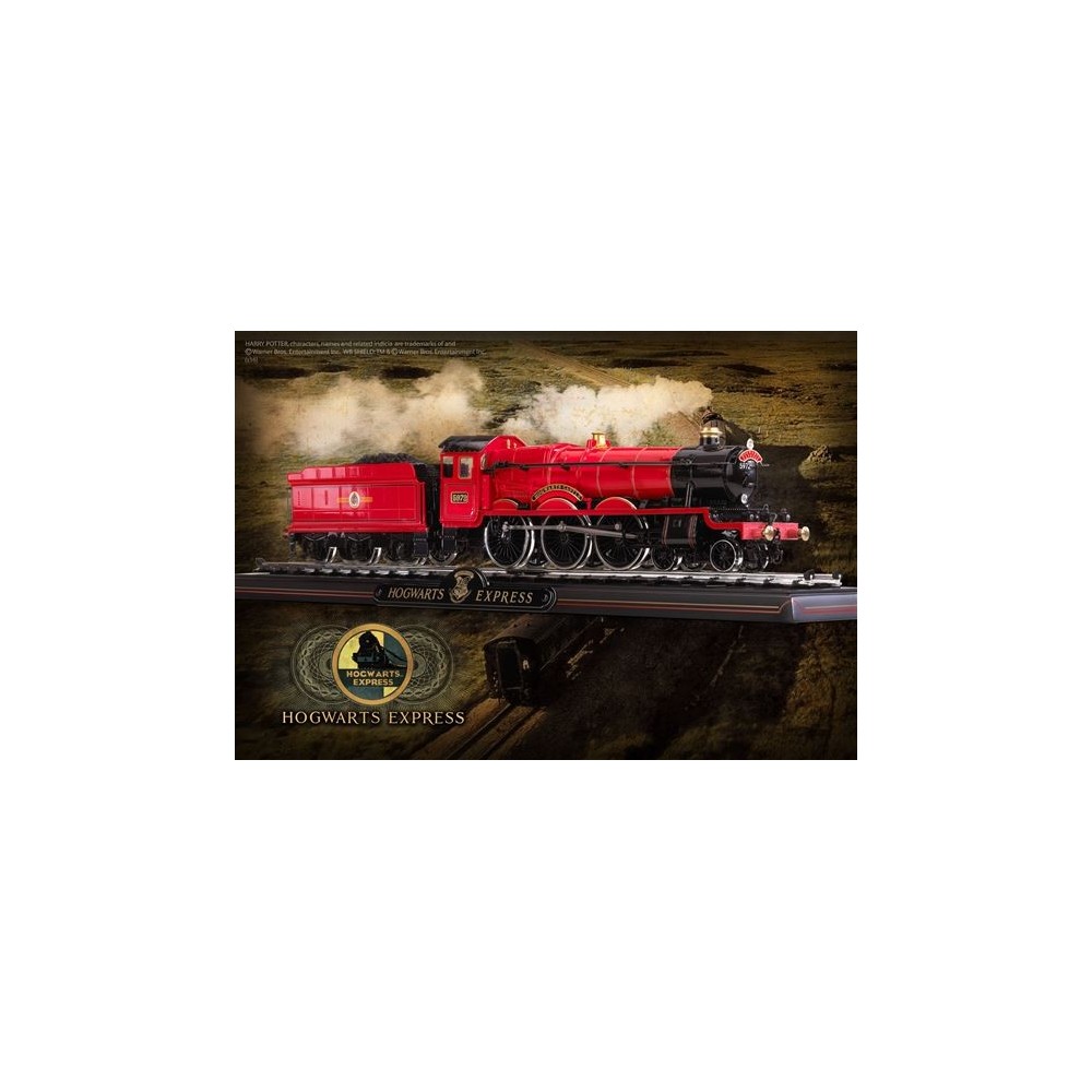 NOBLE COLLECTIONS HARRY POTTER - TRENO HOGWARTS EXPRESS DIE CAST METALLO REPLICA