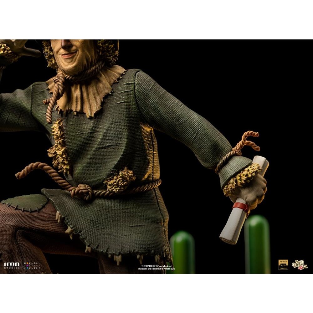 IRON STUDIOS THE WIZARD OF OZ SCARECROW DELUXE 1/10 ART SCALE STATUE FIGURE