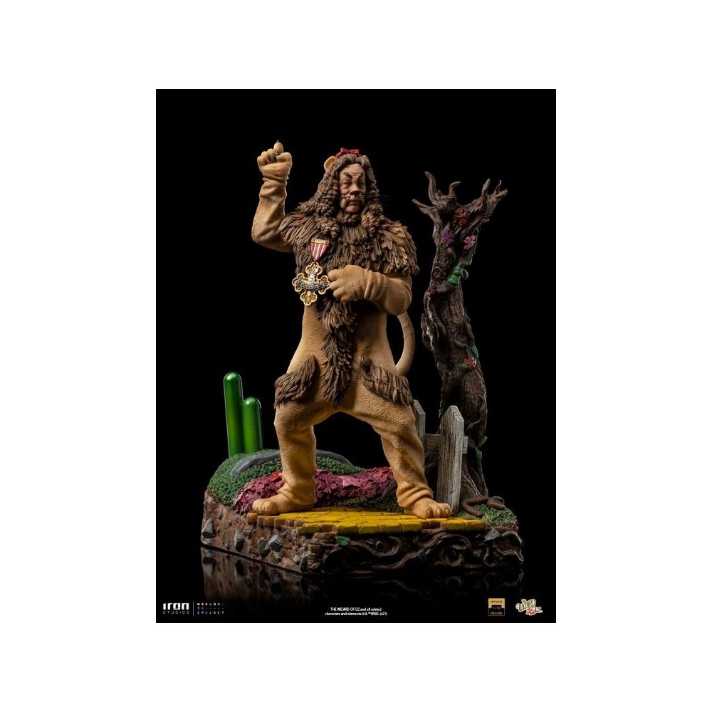 IRON STUDIOS THE WIZARD OF OZ THE COWARDLY LION 1/10 ART SCALE DELUXE STATUE FIGURE