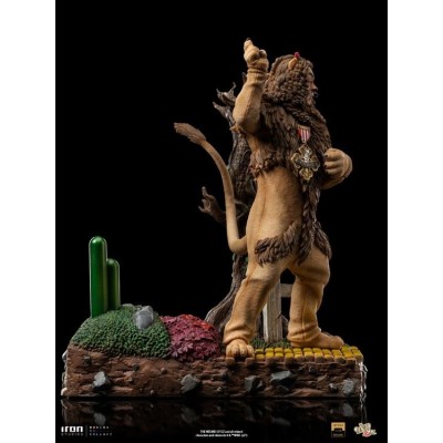 IL MAGO DI OZ THE COWARDLY LION 1/10 ART SCALE DELUXE STATUA FIGURE IRON STUDIOS