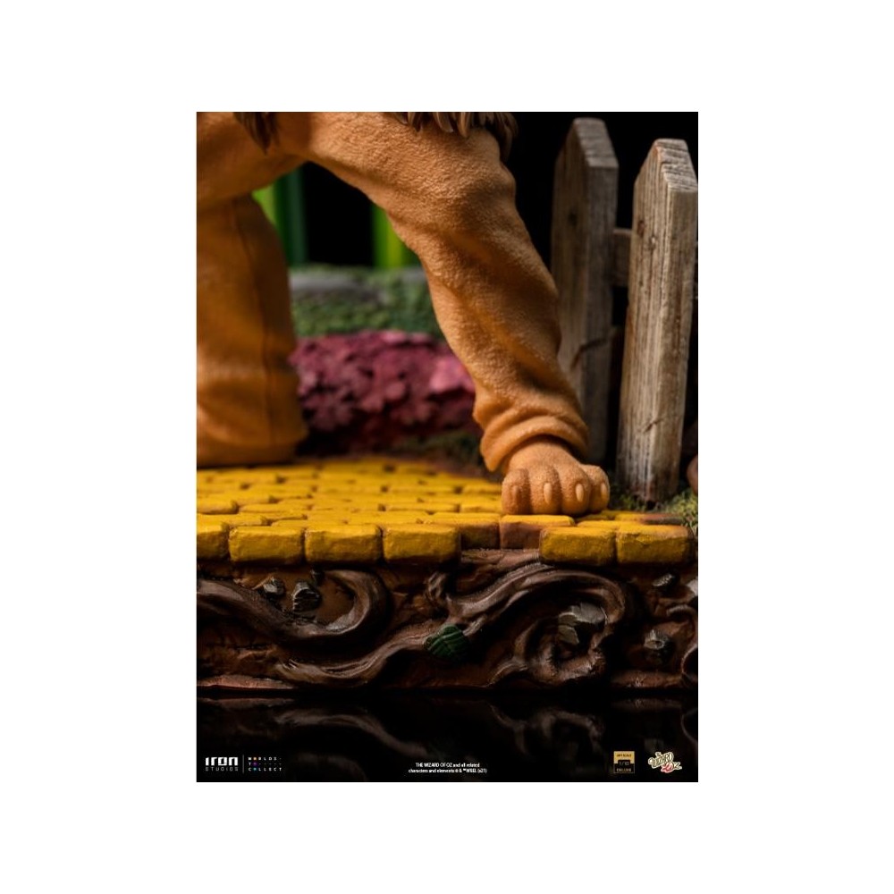 IL MAGO DI OZ THE COWARDLY LION 1/10 ART SCALE DELUXE STATUA FIGURE IRON STUDIOS