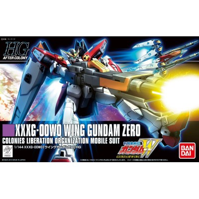 BANDAI HIGH GRADE HGAC WING GUNDAM ZERO XXXG-00W0 1/144 MODEL KIT ACTION FIGURE