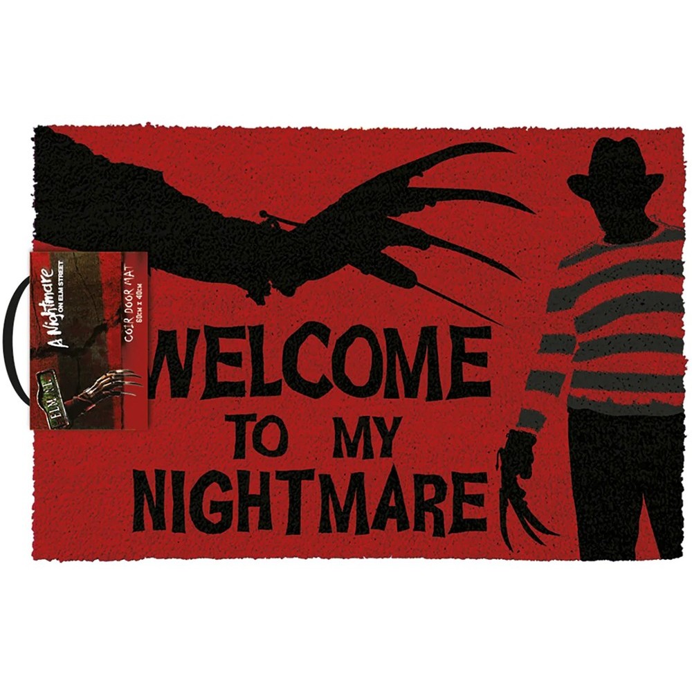 A NIGHTMARE ON ELM STREET FREDDY KRUEGER DOORMAT ZERBINO TAPPETINO PYRAMID INTERNATIONAL