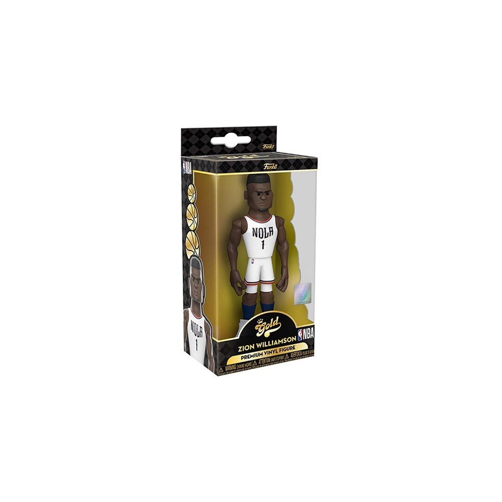 FUNKO FUNKO GOLD NBA NEW ORLEANS PELICANS ZION WILLIAMSON PREMIUM VINYL FIGURE