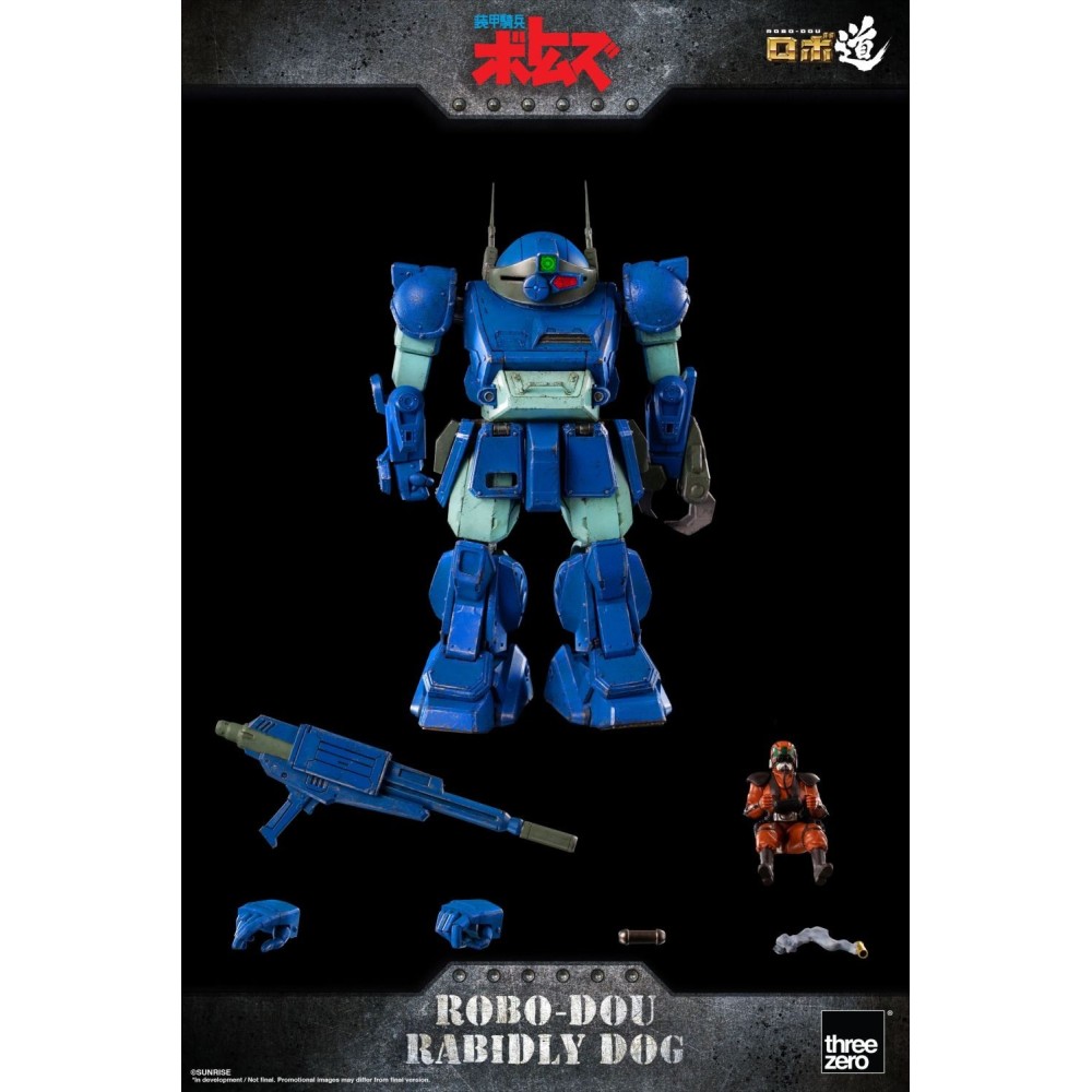 THREEZERO ARMORED TROOPERS VOTOMS ROBO-DOU RABIDLY DOG ACTION FIGURE