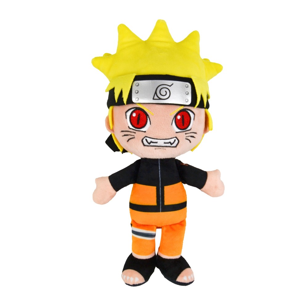 NARUTO SHIPPUDEN NARUTO UZUMAKI NINE TAILS 30CM PUPAZZO PELUCHE PLUSH FIGURE POPBUDDIES