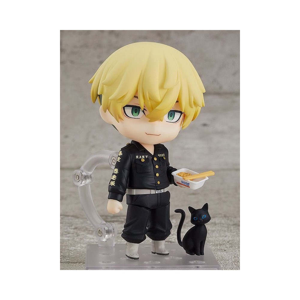 TOKYO REVENGERS CHIFUYU MATSUNO NENDOROID ACTION FIGURE ORANGE ROUGE