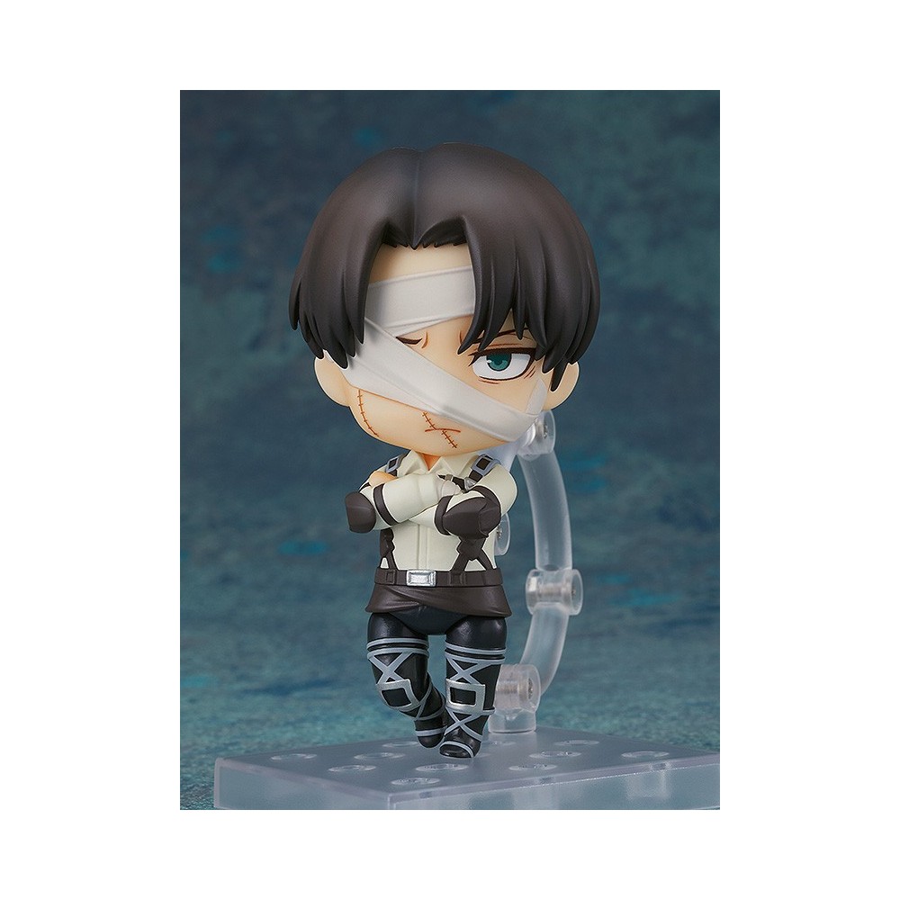 ATTACK ON TITAN LEVI ACKERMAN FINAL SEASON NENDOROID ACTION FIGURE GOOD SMILE COMPANY
