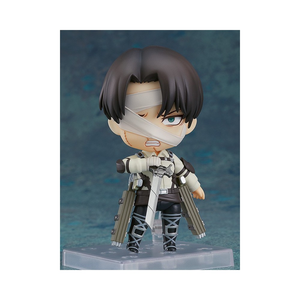 ATTACK ON TITAN LEVI ACKERMAN FINAL SEASON NENDOROID ACTION FIGURE GOOD SMILE COMPANY