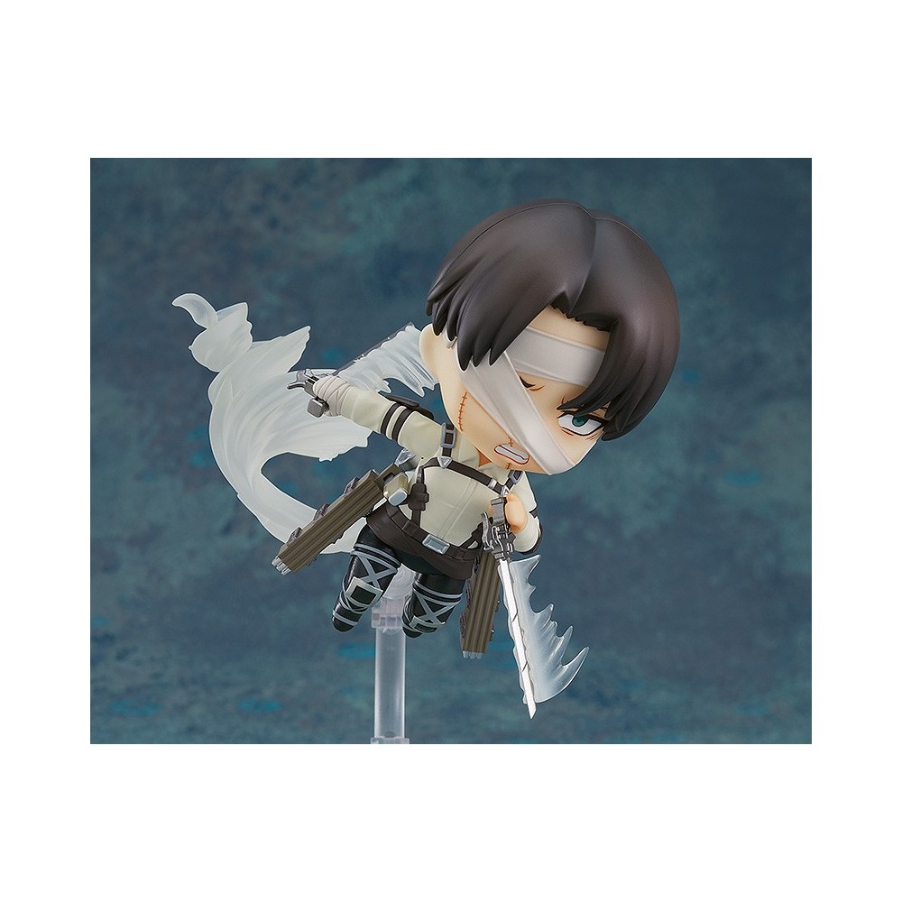 ATTACK ON TITAN LEVI ACKERMAN FINAL SEASON NENDOROID ACTION FIGURE GOOD SMILE COMPANY