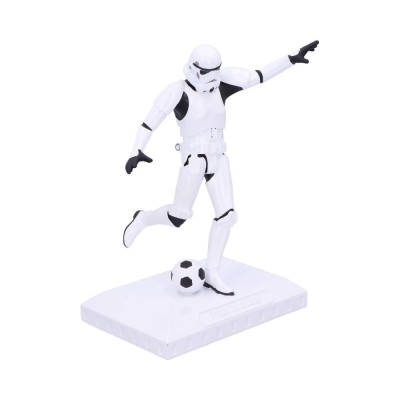 STAR WARS STORMTROOPER BACK OF THE NET FOOTBALLER STATUA FIGURE NEMESIS NOW