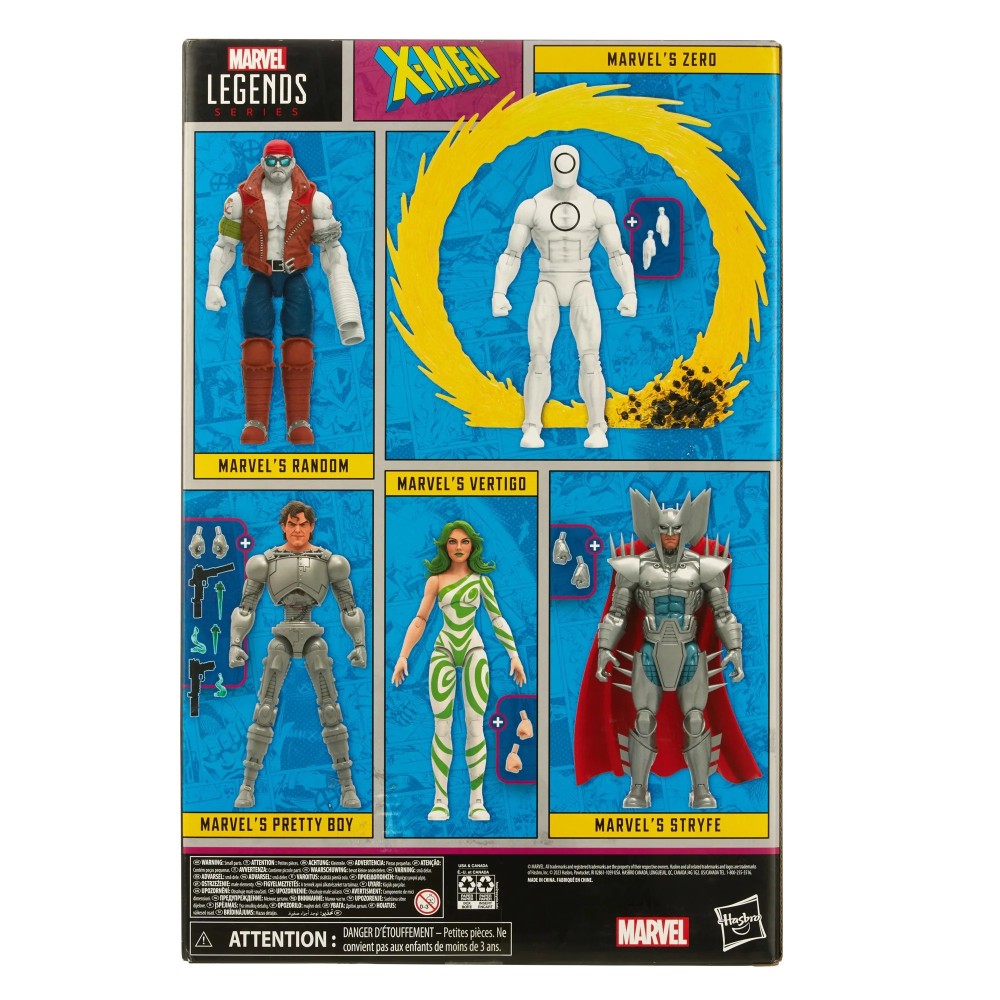MARVEL LEGENDS X-MEN VILLAINS MULTIPACK SET ACTION FIGURE HASBRO
