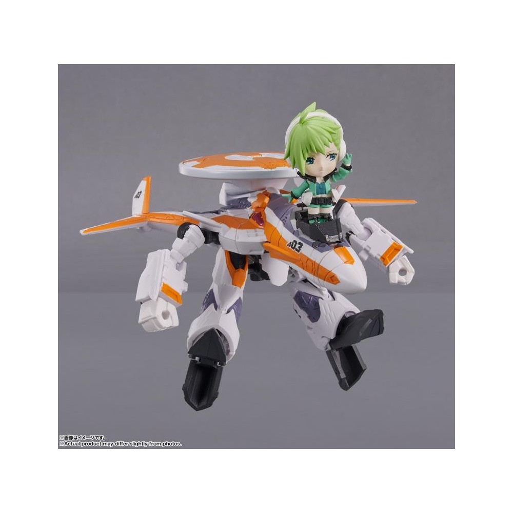 BANDAI MACROSS VF-31E SIEGFRIED REINA TINY SESSION ACTION FIGURE