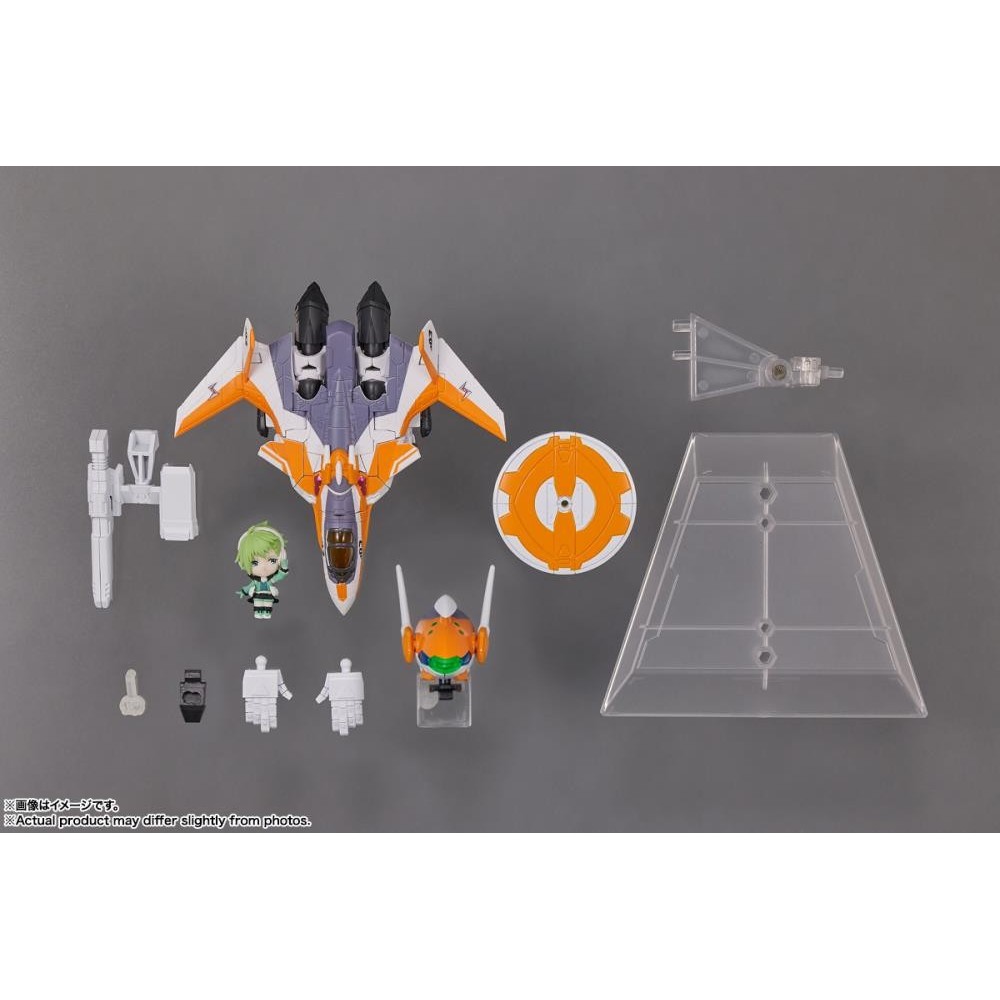 BANDAI MACROSS VF-31E SIEGFRIED REINA TINY SESSION ACTION FIGURE