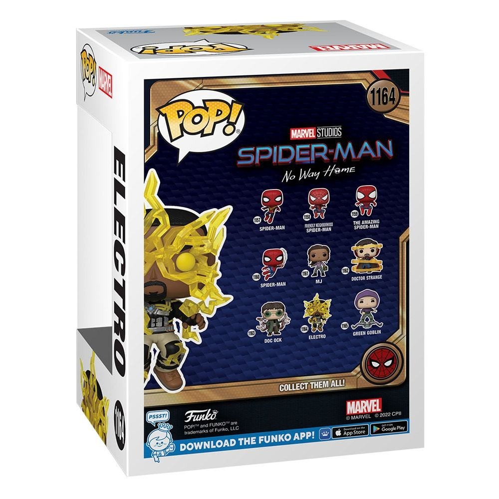 FUNKO FUNKO POP! SPIDER-MAN NO WAY HOME ELECTRO BOBBLE HEAD FIGURE