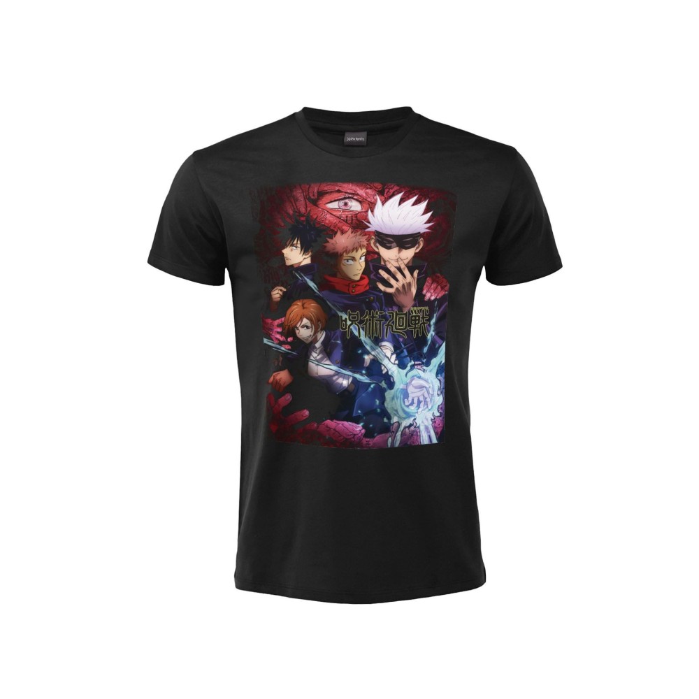 MAGLIA T SHIRT JUJUTSU KAISEN NERA