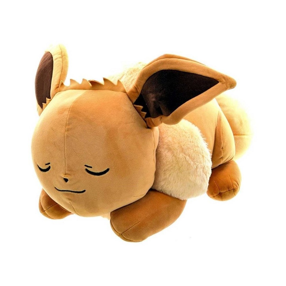 JAZWARES POKEMON SLEEPING EEVEE 45CM PLUSH FIGURE