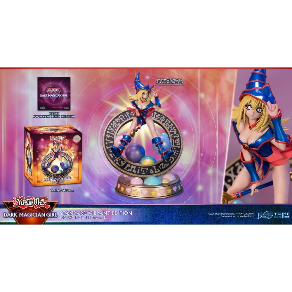 YU-GI-OH! DARK MAGICIAN GIRL STANDARD VIBRANT EDITION STATUA FIGURE FIRST4FIGURES