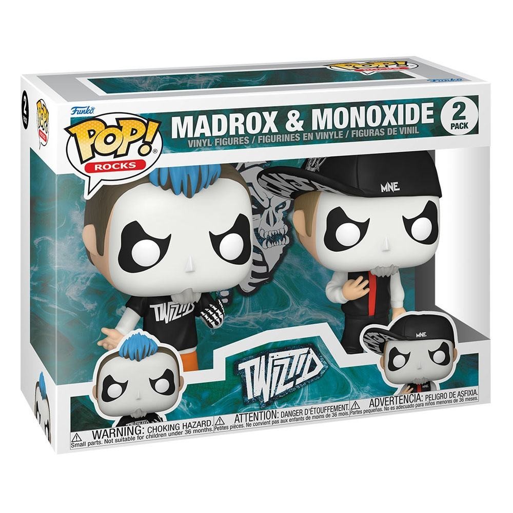 FUNKO FUNKO POP! TWIZTID 2-PACK MADROX AND MONOXIDE BOBBLE HEAD FIGURE