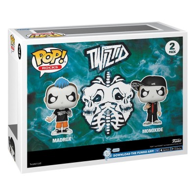 FUNKO FUNKO POP! TWIZTID 2-PACK MADROX AND MONOXIDE BOBBLE HEAD FIGURE