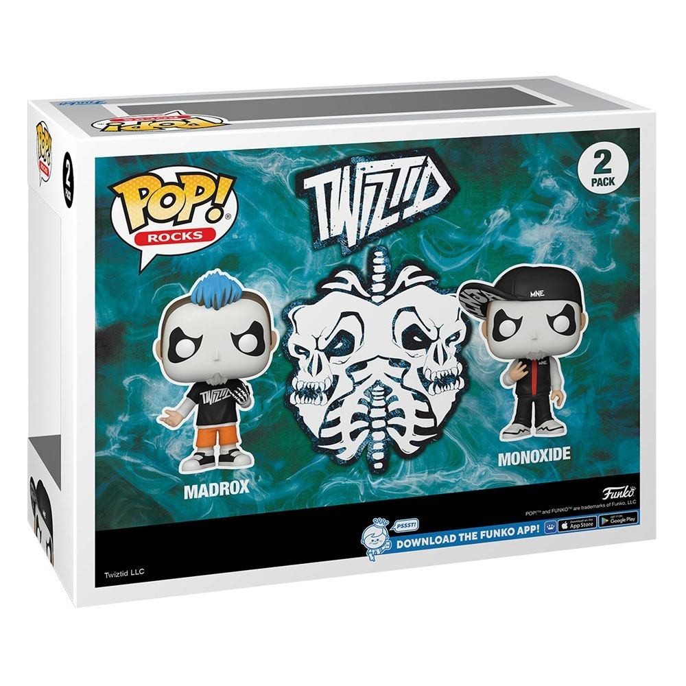 FUNKO FUNKO POP! TWIZTID 2-PACK MADROX AND MONOXIDE BOBBLE HEAD FIGURE