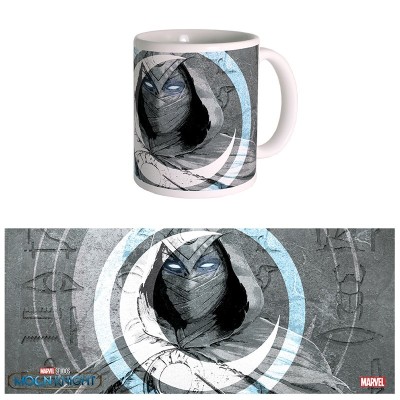 SEMIC MARVEL STUDIOS MOON KNIGHT GLYPHS AND MOON CERAMIC MUG